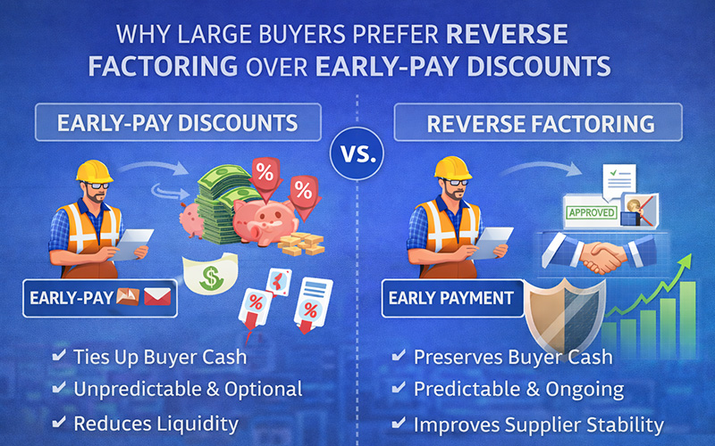 Reverse Factoring vs. Early pay Discounts